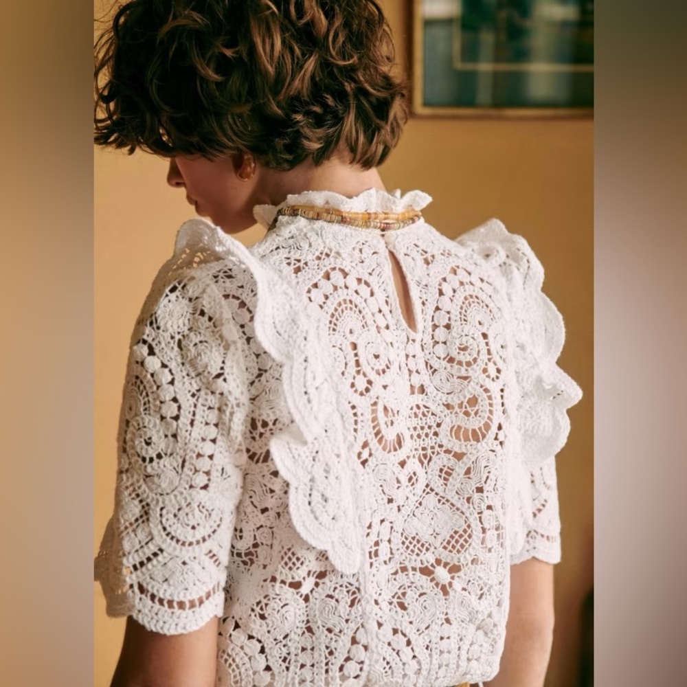Sezane Paulleta Blouse. 36